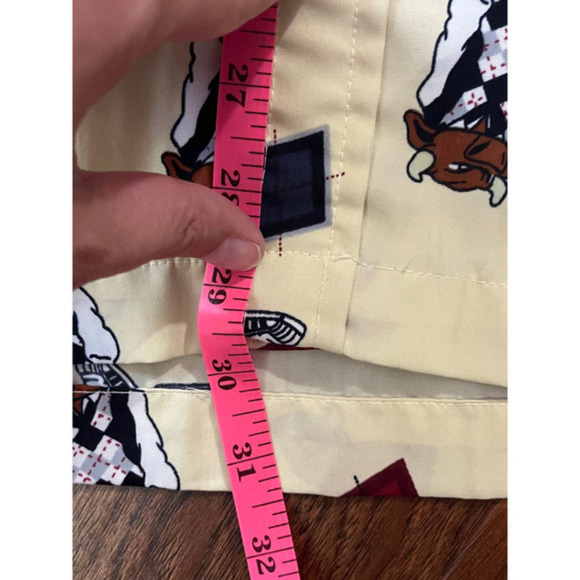 Phat Farm Yellow with Bulls Button Front Long‎ Sleeve Mens Shirt 2XL - Picture 7 of 10